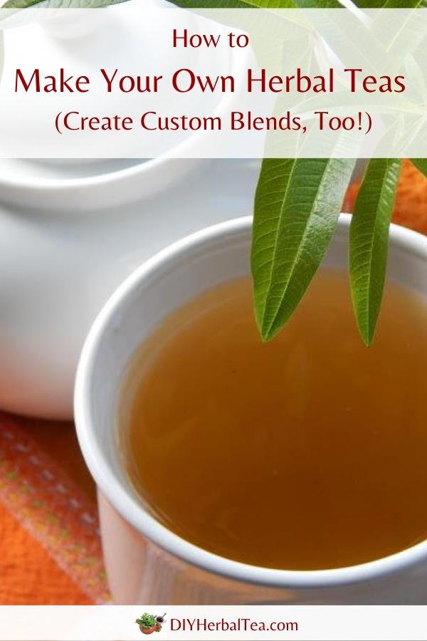 Click the button to save "How to Make Your Own Herbal Teas" to Pinterest